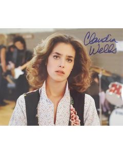 Claudia Wells BACK TO THE FUTURE signed 8X10 Photo #14