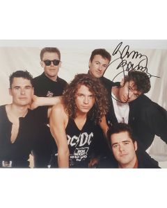 Gary Gary Beers INXS signed 8x10