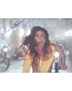 Maria Conchita Alonso THE RUNNING MAN 1987 Signed 8X10 Photo #1