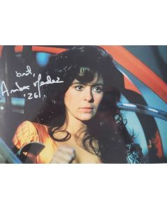 Maria Conchita Alonso THE RUNNING MAN 1987 Signed 8X10 Photo #2