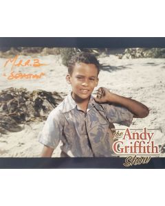 Mark Robert Brown THE ANDY GRIFFITH SHOW signed 8x10 # G02