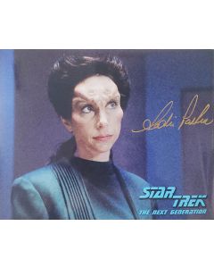 Sachi Parker STAR TREK TNG Signed 8X10 Photo #2