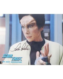 Sachi Parker STAR TREK TNG Signed 8X10 Photo #5