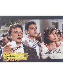 Sachi Parker & Robert Krantz BACK TO THE FUTURE Signed 8X10 Photo #2