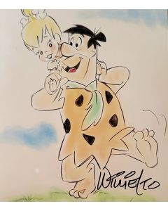 Willie Ito ANIMATOR FLINTSTONE Signed 8X10 Photo #2