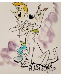 Willie Ito ANIMATOR THE JETSONS HANNA -BARBERA Signed 8X10 Photo #9