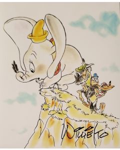 Willie Ito ANIMATOR DUMBO DISNEY Signed 8X10 Photo #10
