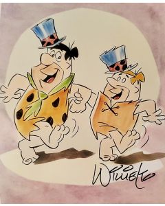 Willie Ito ANIMATOR THE FLINTSTONES HANNA-BARBERA Signed 8X10 Photo #12