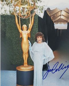 Joan Collins DYNASTY TV DRAMA Signed 8X10 Photo #64