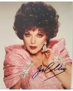 Joan Collins DYNASTY TV DRAMA Signed 8X10 Photo #067