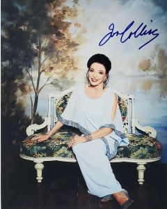 Joan Collins DYNASTY TV DRAMA Signed 8X10 Photo #069