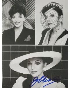 Joan Collins DYNASTY TV DRAMA SERIES Signed 8X10 Photo #73