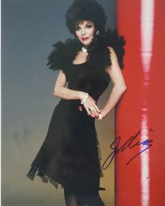 Joan Collins DYNASTY Signed 8X10 Photo #82