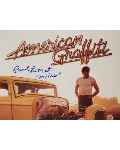 Paul Le Mat AMERICAN GRAFITTI signed 8x10 # G08