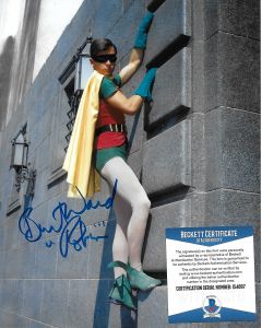 Burt Ward Robin Boy Wonder with Beckett COA
