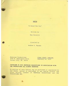 Bette "A Brand New Roy" Original Script