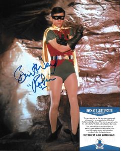 Burt Ward Robin Boy Wonder 2 with Beckett COA