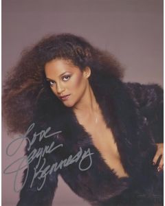 Jayne Kennedy SPORTS BROADCASTER MODEL ACTRESS signed 8x10 # G19