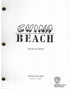 China Beach "Waiting for Beckett" 1988 original shooting script 