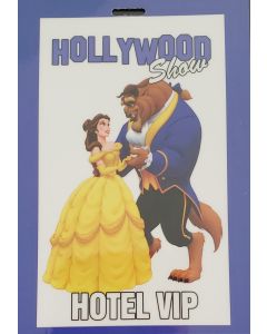  Limited Edition Hollywood Show HOTEL VIP Pass Beauty & The Beast