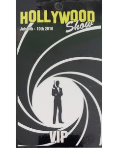  Limited Edition Hollywood Show VIP Pass Bond 007