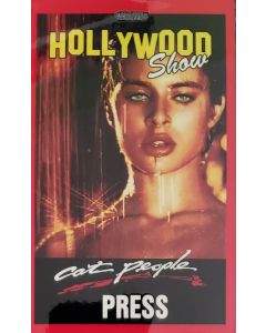  Limited Edition Hollywood Show PRESS Pass Cat People