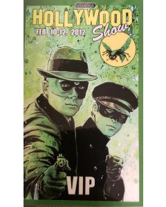  Limited Edition Hollywood Show VIP Pass Green Hornet .
