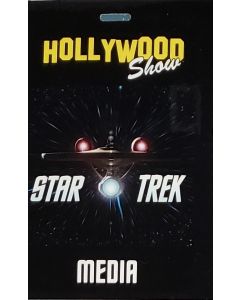 Limited Edition Hollywood Show MEDIA Pass Star Trek