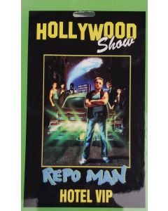  Limited Edition Hollywood Show HOTEL VIP Pass Repo Man