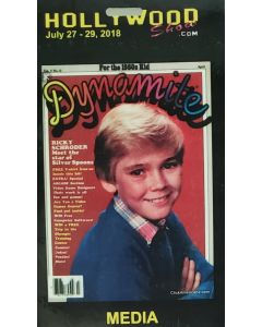  Limited Edition Hollywood Show MEDIA Pass Ricky Schroder