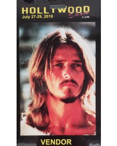  Limited Edition Hollywood Show VENDOR Pass Ted Neeley Jusus Christ Superstar