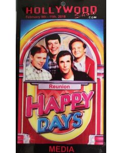  Limited Edition Hollywood Show MEDIA Pass Happy Days