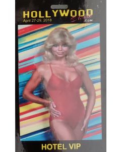  Limited Edition Hollywood Show HOTEL VIP Pass Loni Anderson