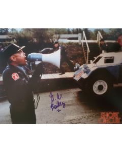 G.W. Bailey Short Circuit 1986 Signed 8X10 Photo