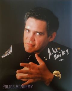 G.W. Bailey POLICE ACADEMY Signed 8X10 Photo #3