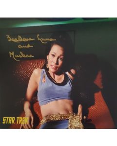 Barbara Luna STAR TREK MIRROR MIRROR Signed 8x10 #G03