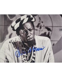 Garrett Morris SATURDAY NIGHT LIVE signed 8x10 # G01
