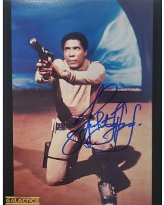 Herb Jefferson Jr BATTLESTAR GALACTICA signed 8x10 # G01