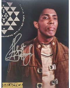 Herb Jefferson Jr BATTLESTAR GALACTICA signed 8x10 # G03