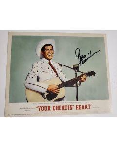 George Hamilton YOUR CHEATIN' HEART signed 8x10 # G10