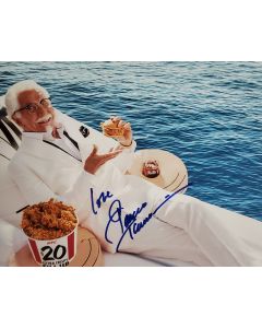 George Hamilton KFC COLONEL SANDERS signed 8x10 #G20