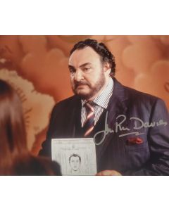 John Rhys-Davies THE MEDALLION  signed 8x10 # G04