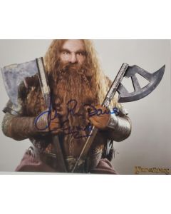 John Rhys-Davies THE LORD OF THE RINGS signed 8x10 # G09