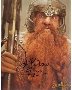 John Rhys-Davies THE LORD OF THE RINGS signed 8x10 # G10