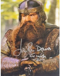 John Rhys-Davies THE LORD OF THE RINGS signed 8x10 # G11