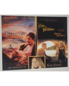 Kim Krizan BEFORE SUNRISE BEFORE SUNSET signed 8x10 # G05
