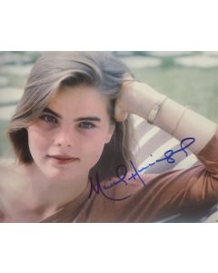 Mariel Hemingway  LIPSTICK, DELIRIOUS signed 8x10 # G03
