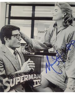 Mariel Hemingway SUPERMAN IV signed 8x10 # G04