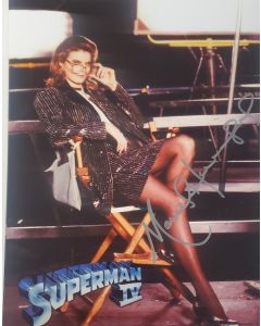Mariel Hemingway SUPERMAN IV signed 8x10 # G06