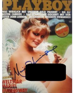Mariel Hemingway NUDE PLAYBOY signed 8x10 # G11
